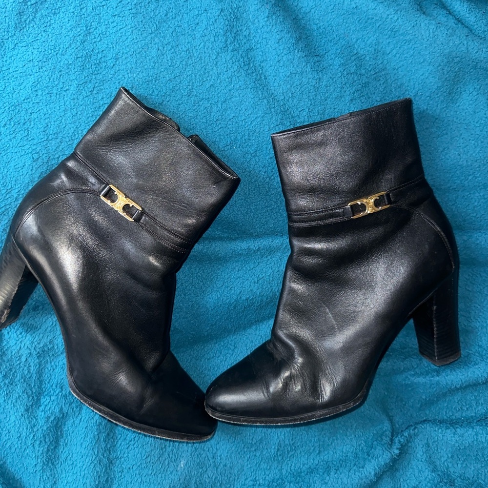 Size 40 (fits 9) Authentic Celine Claude ankle boots